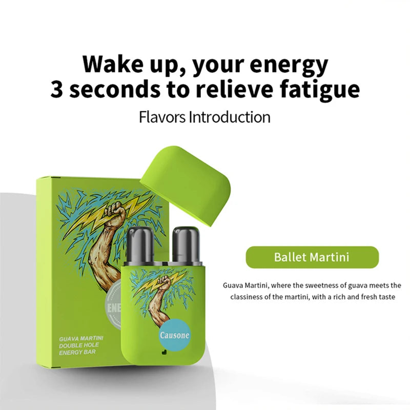 Double Hole Nasal Inhaler Energy Stick Aromatherapy Bar - 18