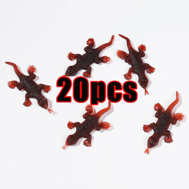 50pcs Realistic Fake Bug Prank Set Halloween Party Decor Props - 36
