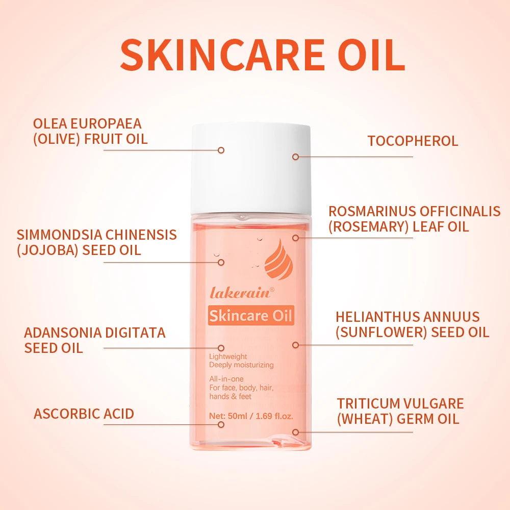 Bio Skincare Body Oil Face Moisturizer & Hair Health Treatment