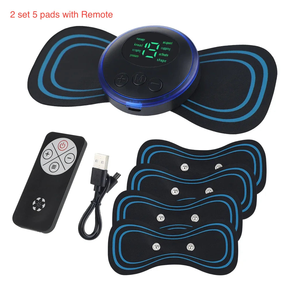 Smart Electric Neck Massager Portable Cervical Massage Patch Tool - 29