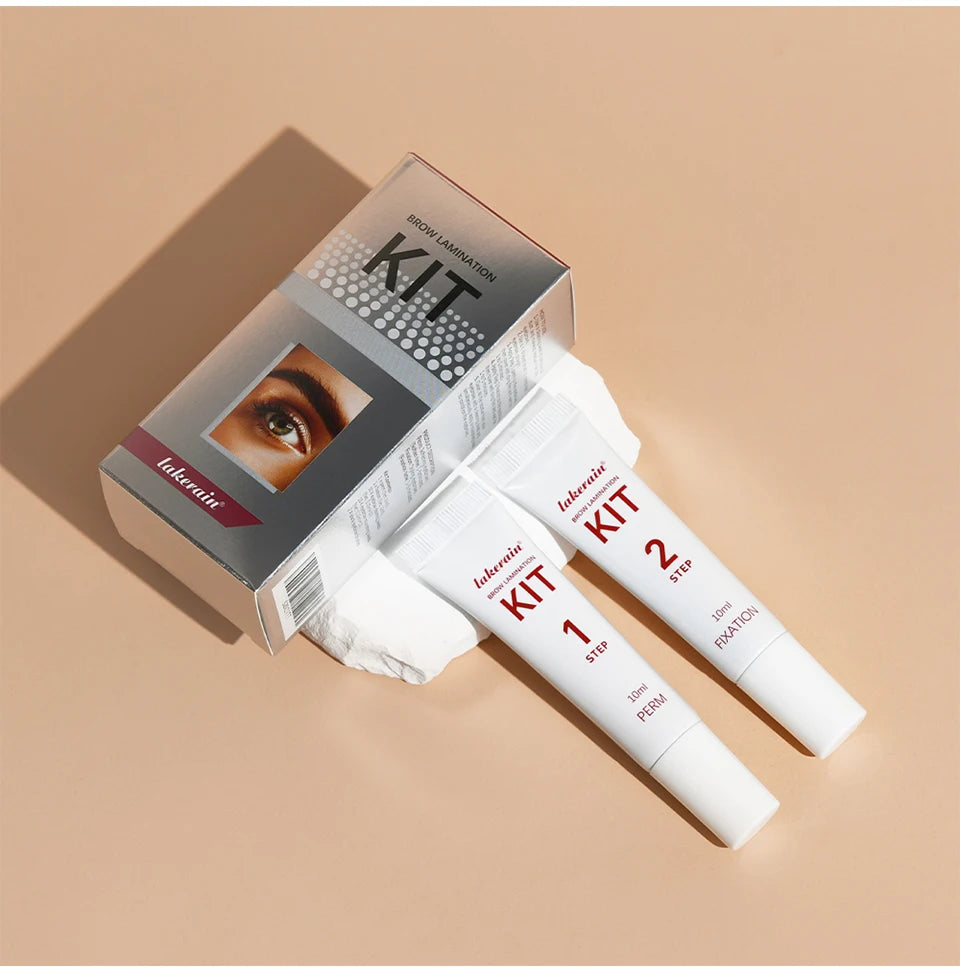 Lakerain Brow Lamination Kit Semi-Permanent Eyebrow Lift Set - 17