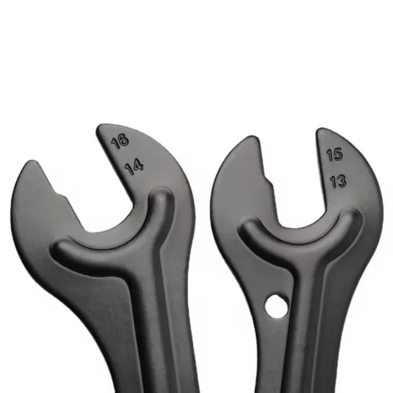 Bike Hub Cone Wrench - Steel Bicycle Axle Spanner Repair Tool - 6