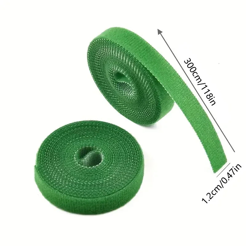 Adjustable Plant Ties Green Gardening Cable Straps for Climbing Vines - 2