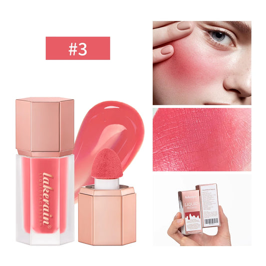 Lakerain Waterproof Liquid Blush Creamy Matte Makeup
