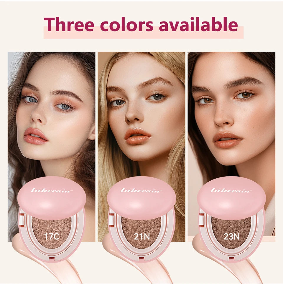 Lakerain Cushion Foundation Korean Makeup Base CC Cream