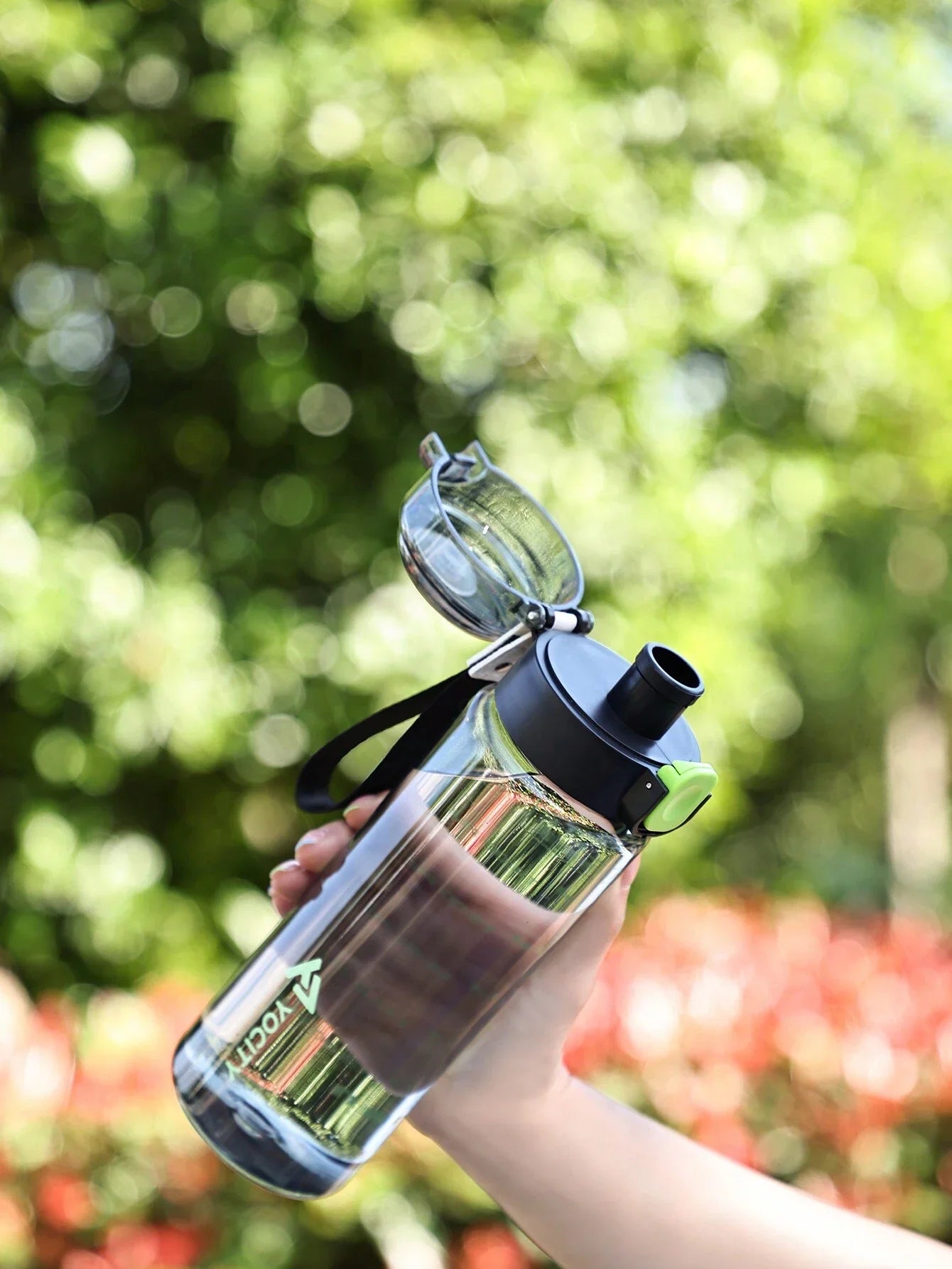750ml Tritan Sports Water Bottle BPA Free Leak Proof Gym Fitness Cup - 2
