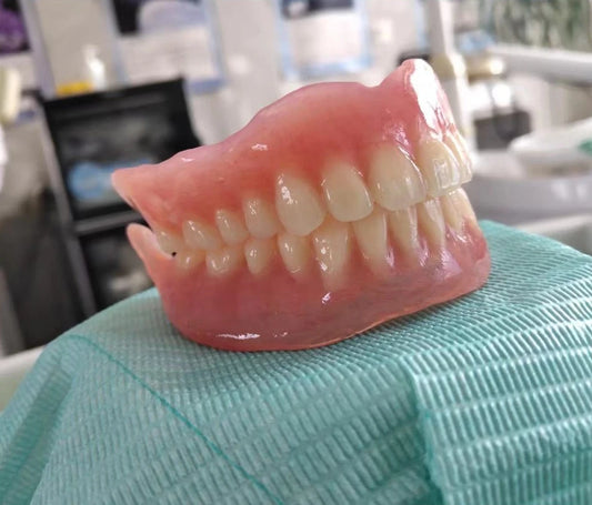 Silicone False Teeth Upper Lower Realistic Smile Cosmetic Veneers