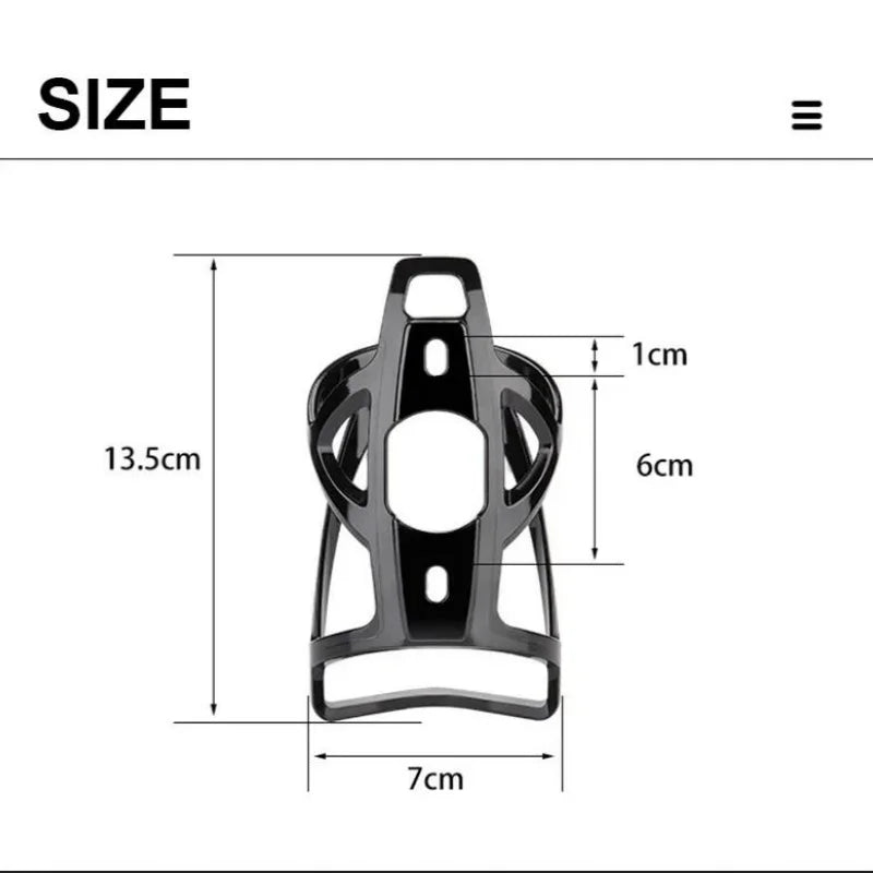 2PCS Bicycle Bottle Cage MTB Road Bike Water Bottle Holder Lightweight