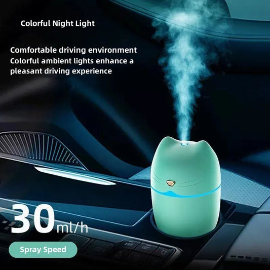 Portable Mini USB Humidifier Desktop Personal Mist Diffuser for Car