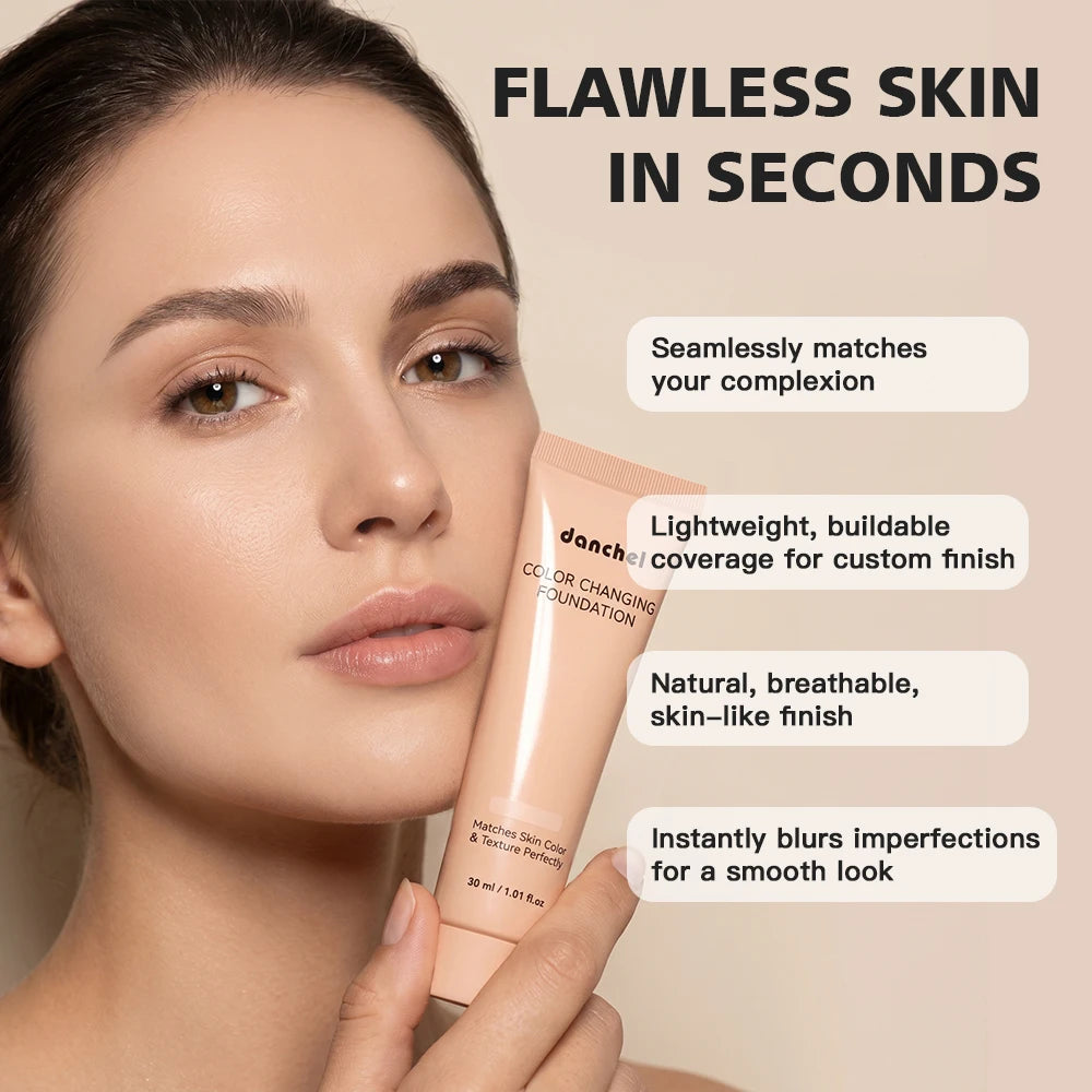 Color Changing Liquid Foundation & Skin Tone Adapting Concealer - 8