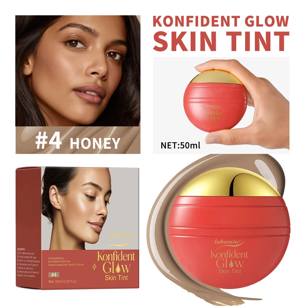 Hydrating Glow Skin Tint Liquid Foundation Makeup Base