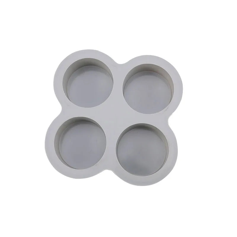 Silicone Air Fryer Mold 3 Cavity Muffin Cupcake Baking Pan Tray - 16