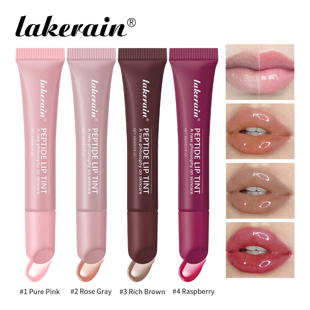 Lakerain Peptide Lip Tint Moisturizing Gloss