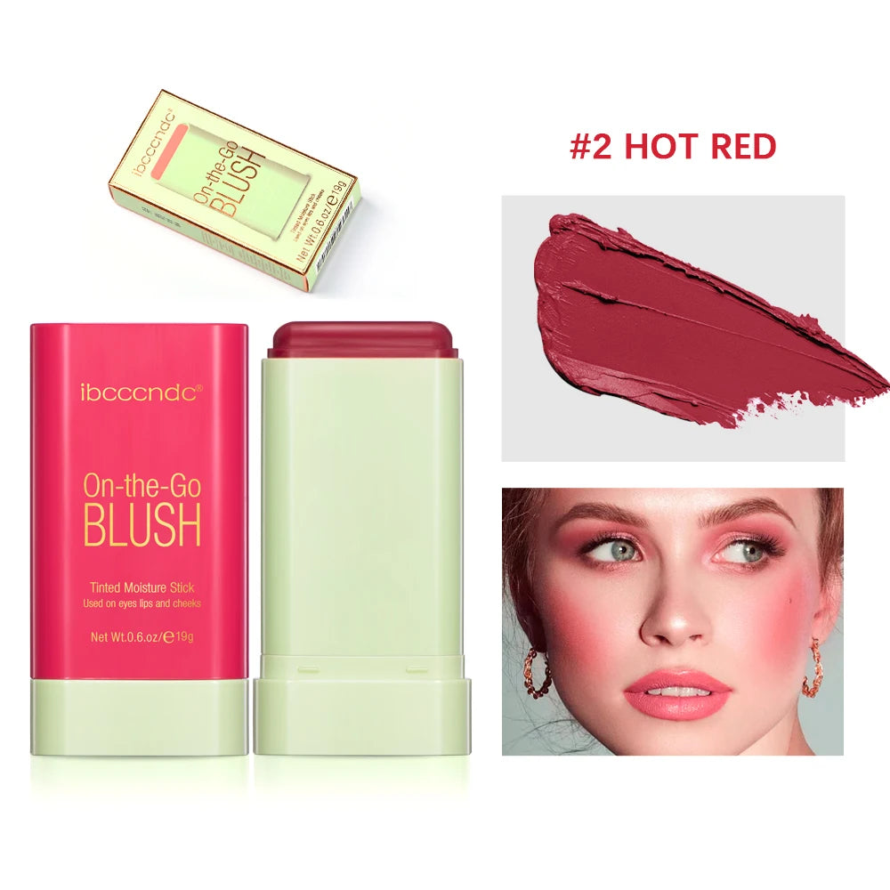 Korean Blush Stick Matte Cream Blusher & Tinted Makeup Stick - 26