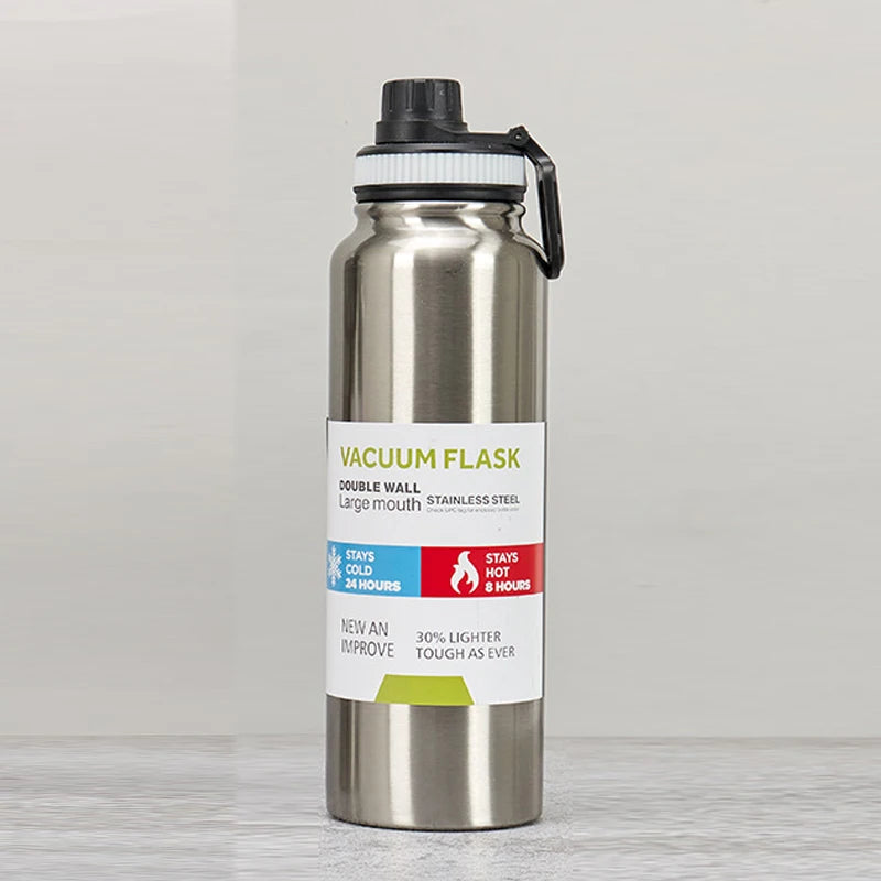 Insulated Stainless Steel Vacuum Flask Thermal Water Bottle Sport Cup - 23
