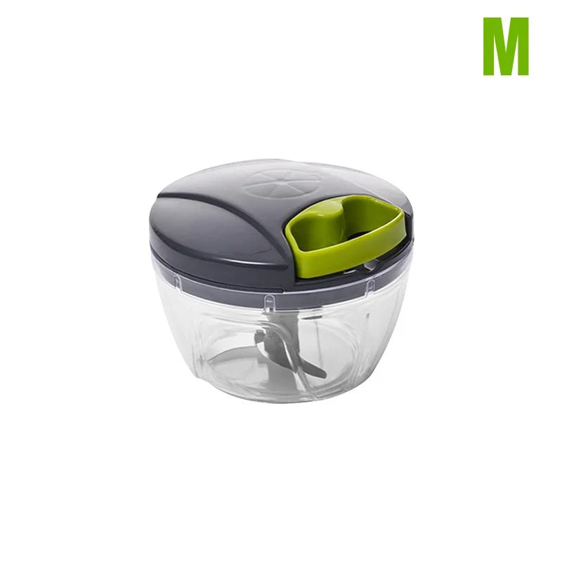 Manual Food Chopper Hand Pull Vegetable Mincer and Meat Blender