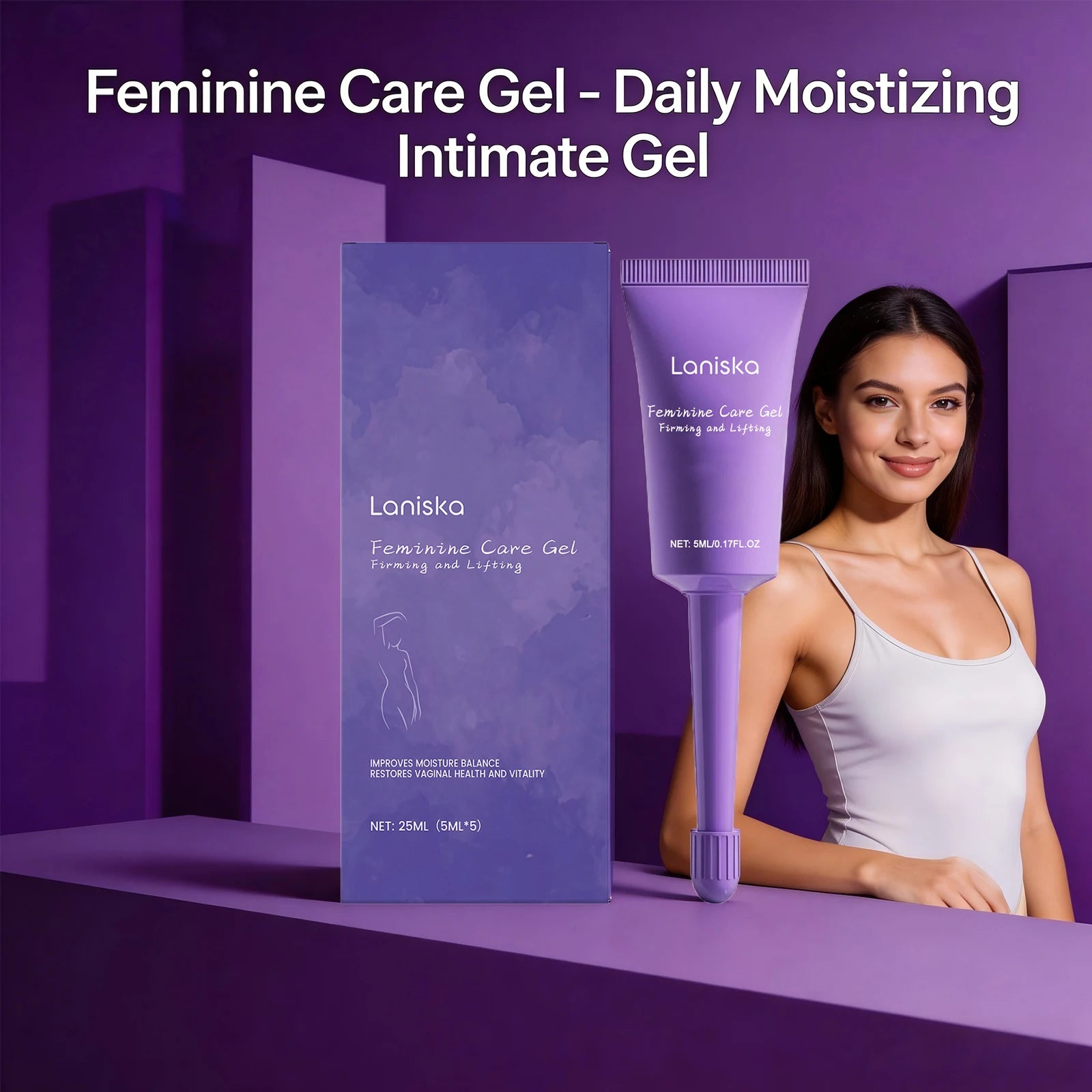 Laniska Feminine Care Gel Private Parts Cleansing Firming Anti Itch - 3