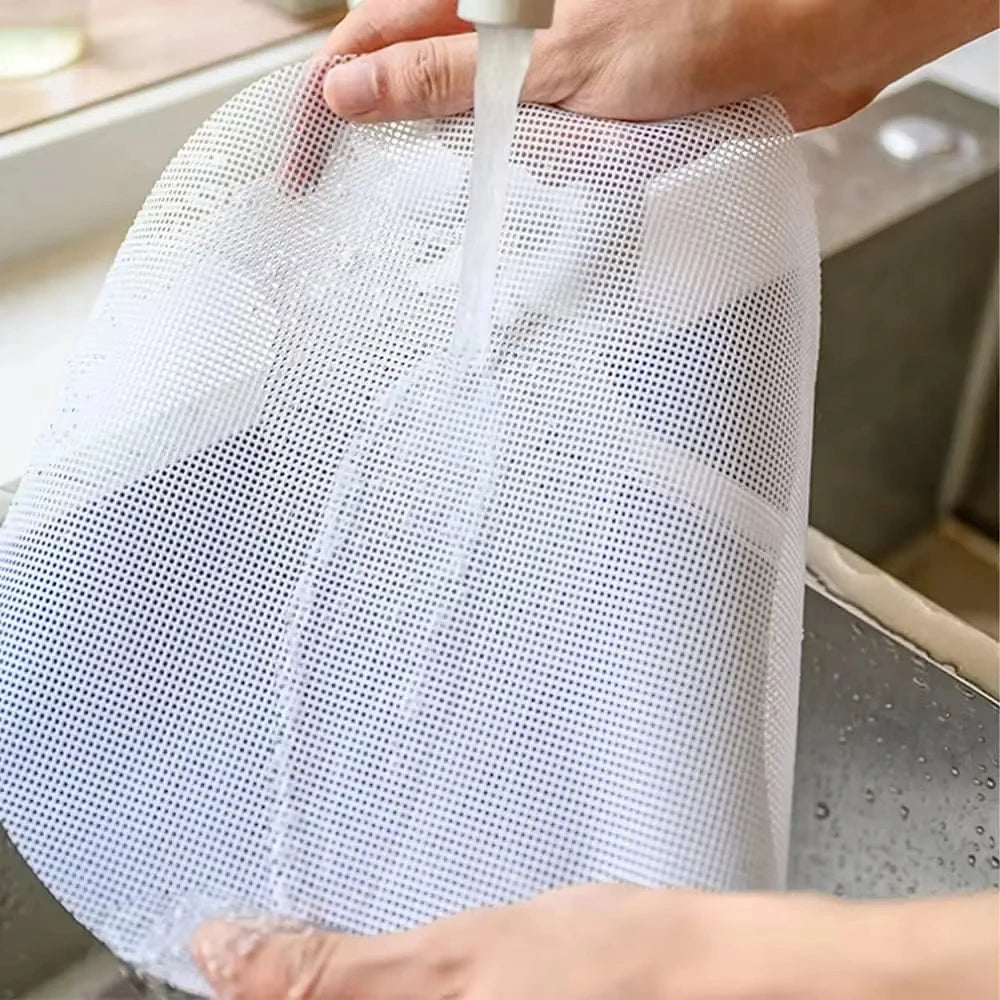 5pcs Reusable Silicone Steamer Mesh Pads Non-Stick Bamboo Liner Mats