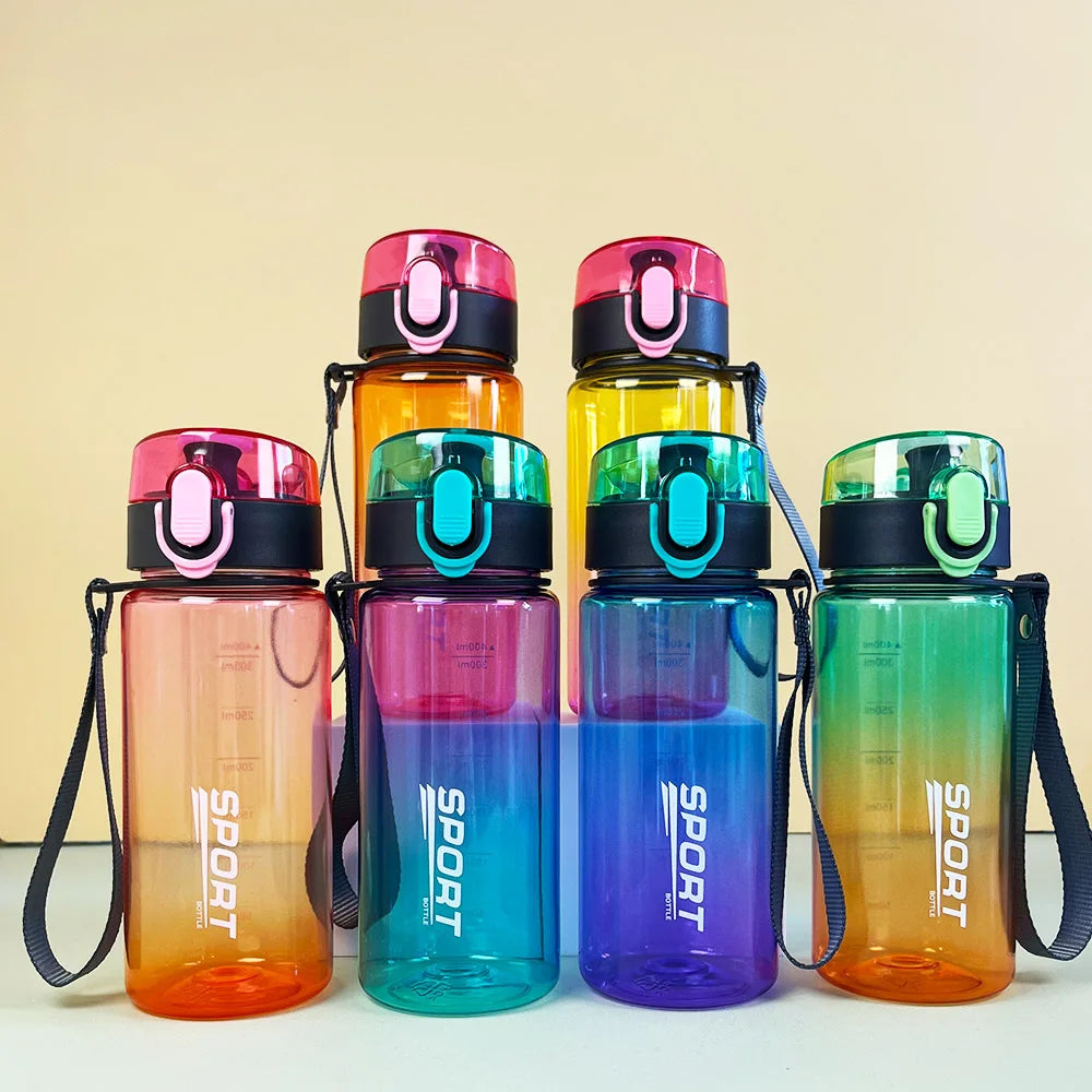 Fantia Leak Proof Sports Water Bottle BPA Free Fitness Hiking Jug - 11