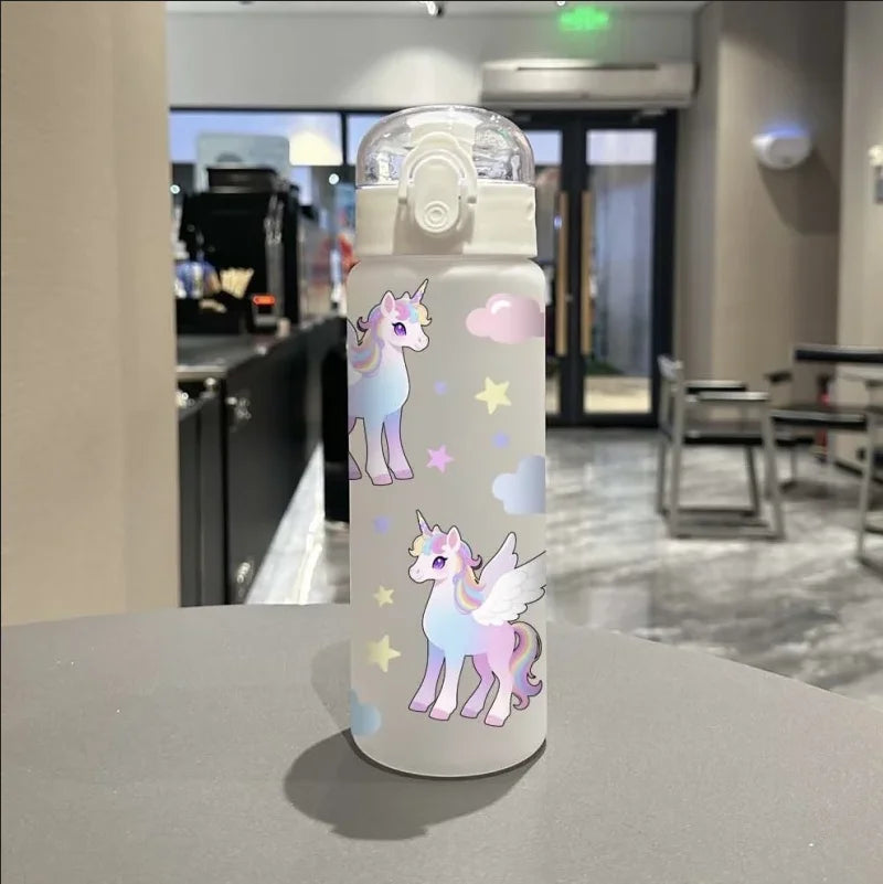 780ml Unicorn Water Bottle BPA Free Leak Proof Sports Gym Drink Cup - 16