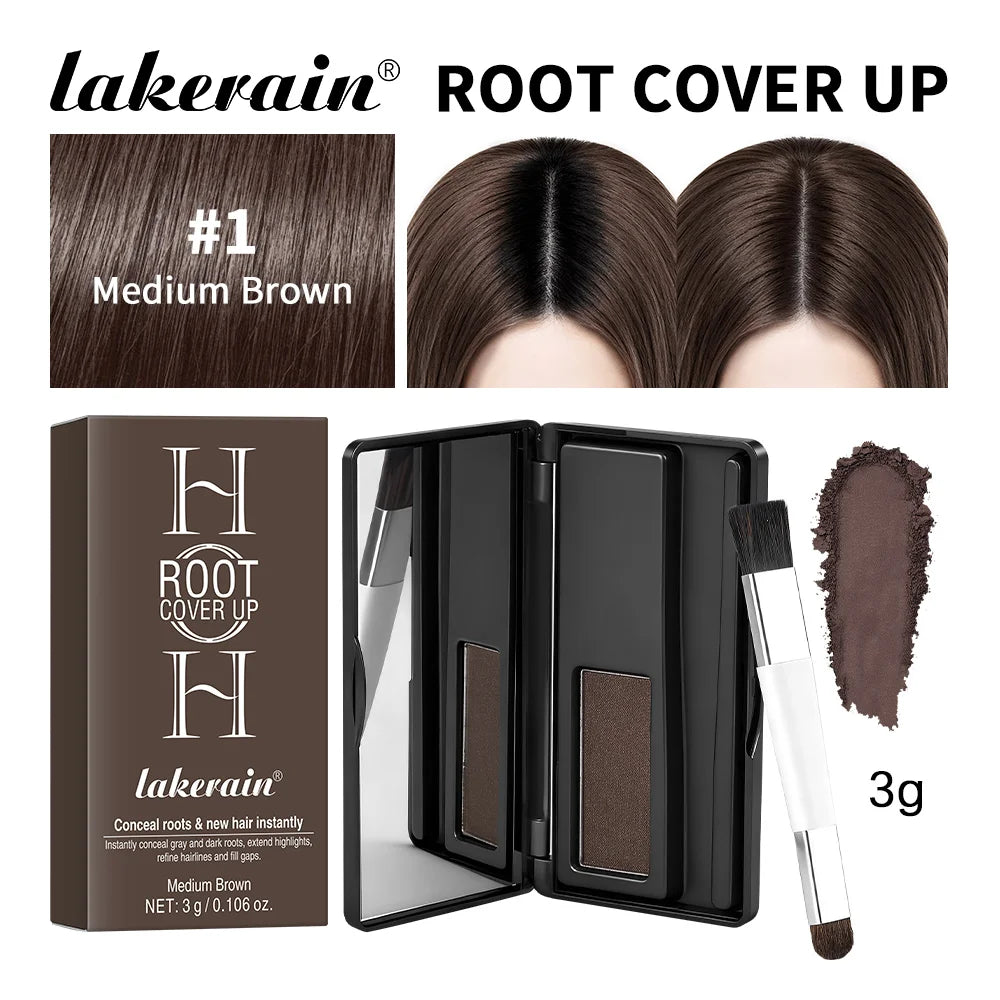 Natural Hair Line Shadow Powder Root Cover Up Concealer Palette