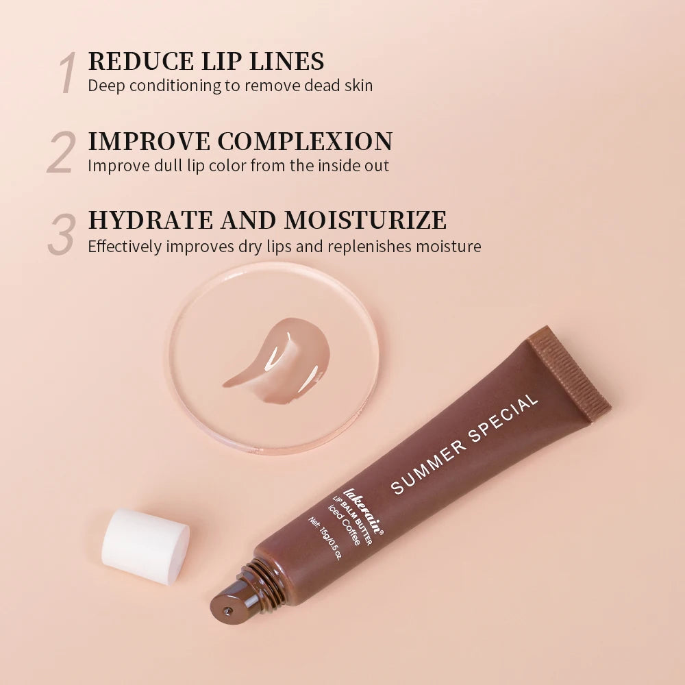 Summer Lip Balm Butter Moisturizing Lip Gloss - 6