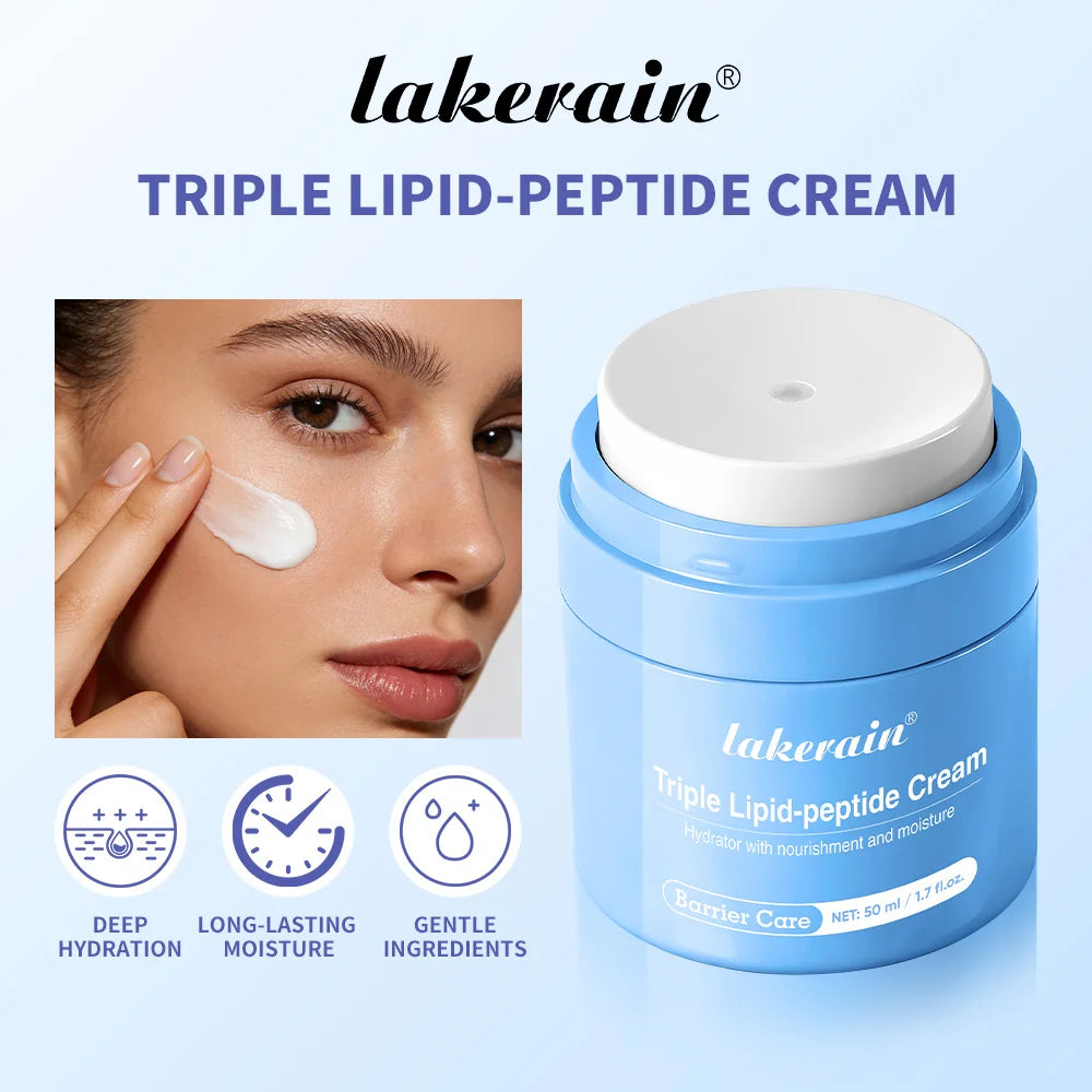 Triple Lipid Peptide Cream Deep Hydration Face Moisturizer