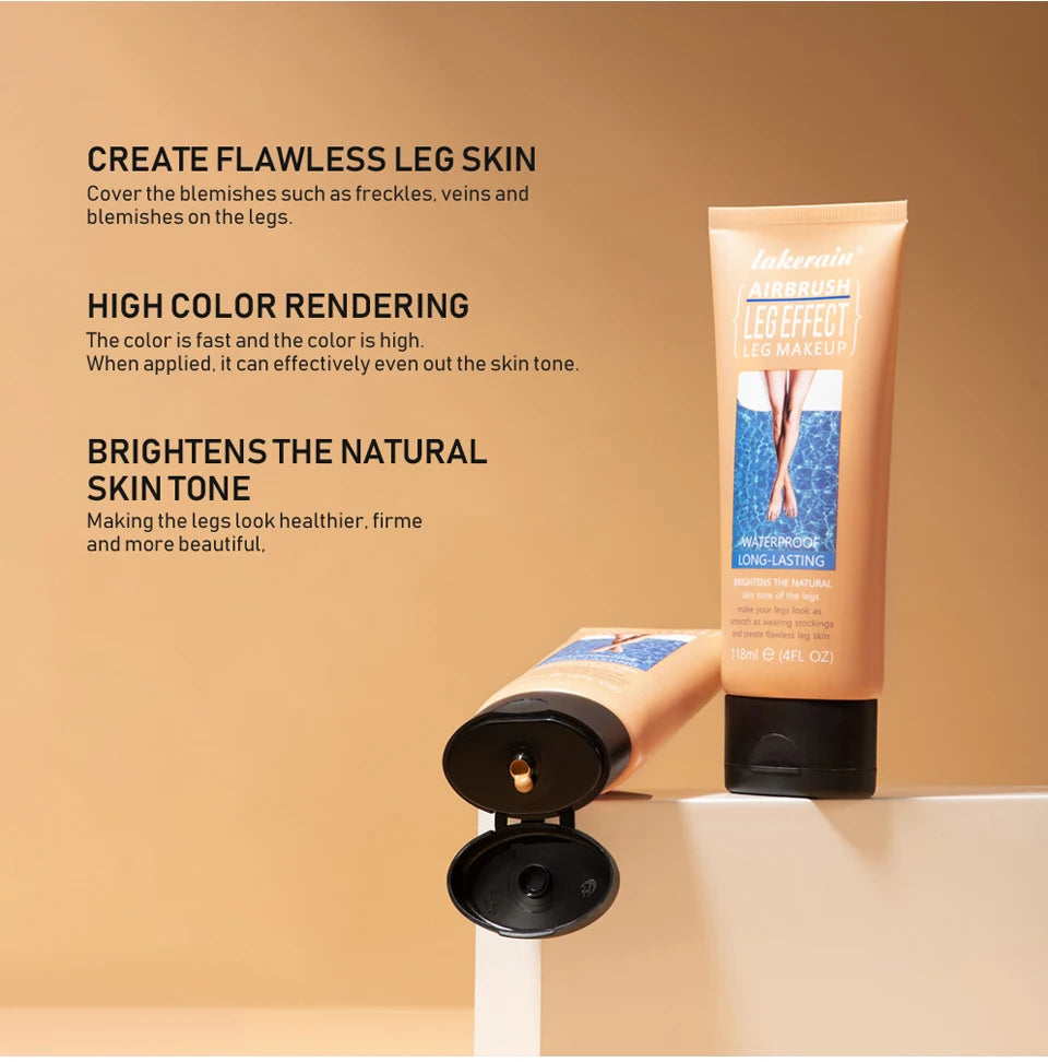 Waterproof Leg Makeup Body Foundation and Concealer - 10