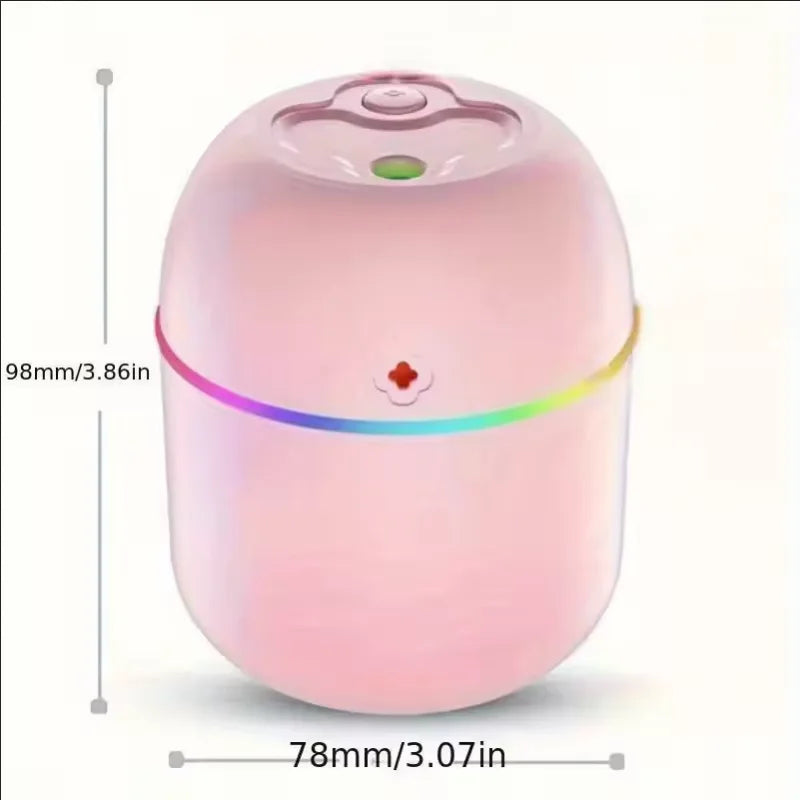Portable USB Mini Humidifier 260ml Aromatherapy Diffuser for Home Office - 4