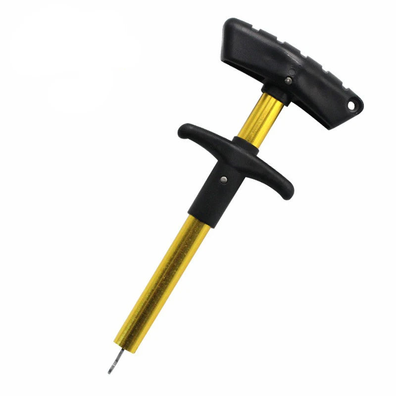 Aluminum Fish Hook Extractor T-Handle Dehooker Fishing Tool