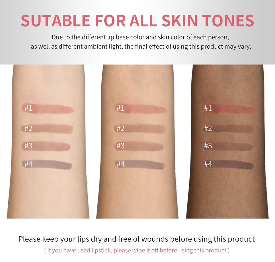 Peel Off Lip Liner Tattoo Stain Long Lasting Waterproof Lip Tint