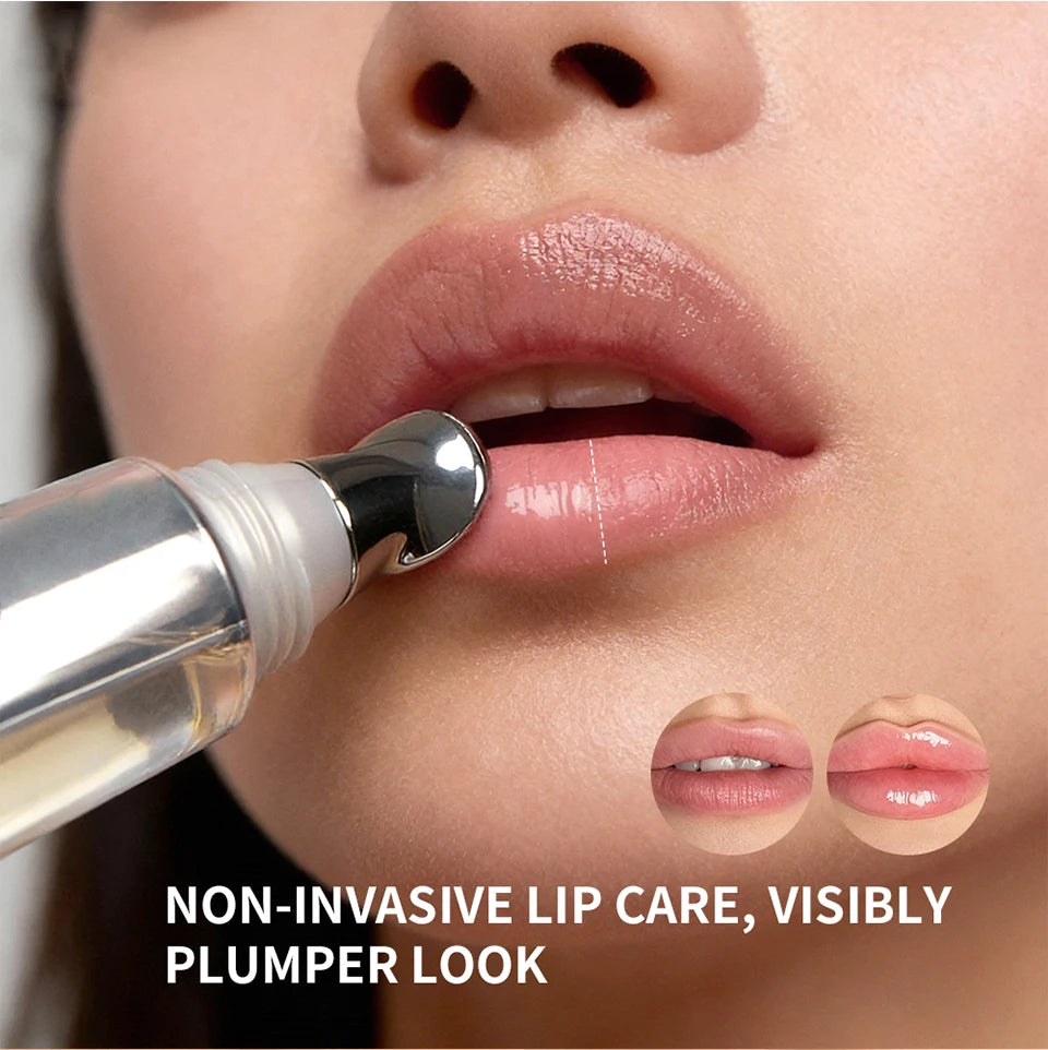 Lip Plumper Gloss Serum Volumizer Deep Hydration Moisturizing Care - 9