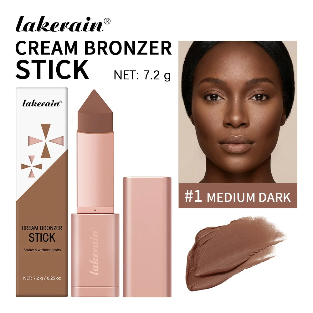 2 in 1 Cream Bronzer and Contour Stick Makeup