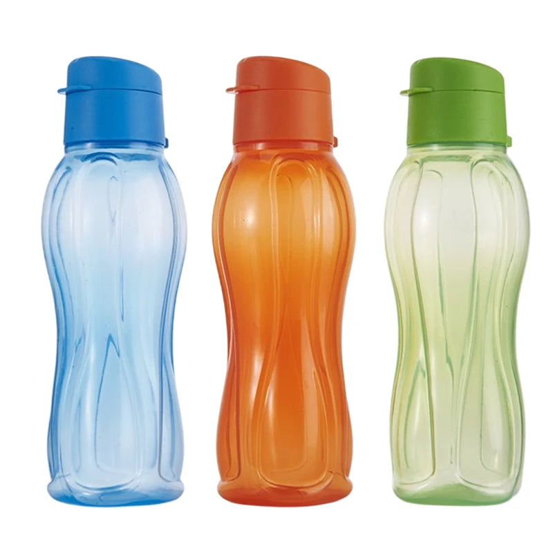 Portable Sports Water Bottle Large Capacity Reusable Plastic Drink Cup - 12