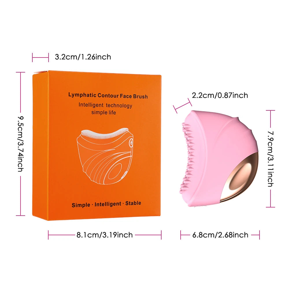 Electric Body Massage Brush & Exfoliating Skin Contour Tool