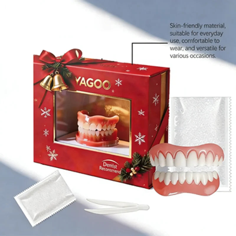 Silicone Dentures Instant Fake Teeth Smile Veneers