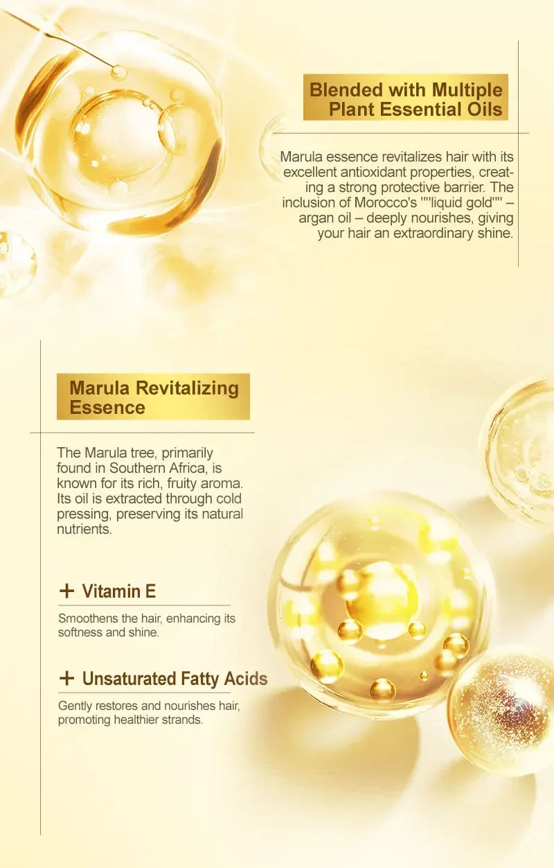 PURC Morocco Oil Nourishing Hair Serum & Repair Treatment