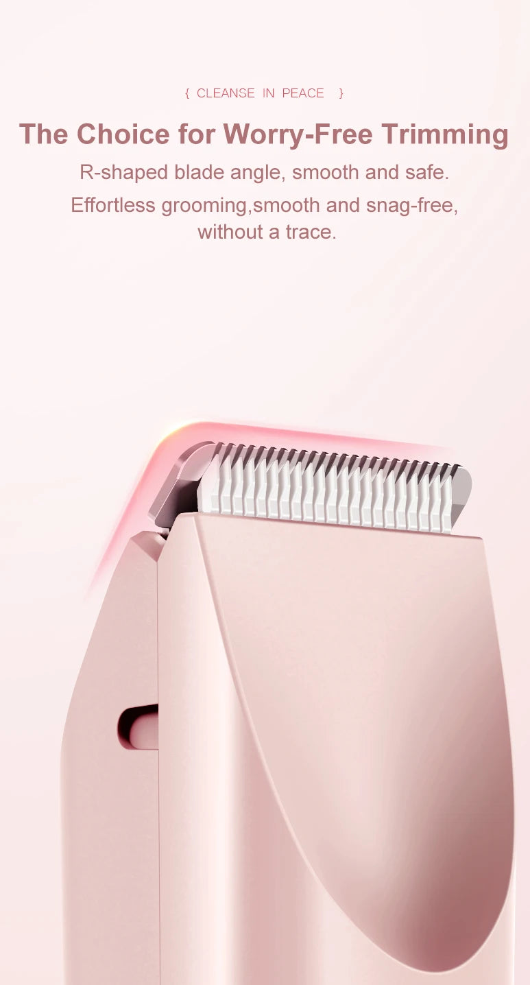 2 in 1 Women Electric Razor Bikini Trimmer Face Shaver Hair Removal - 11