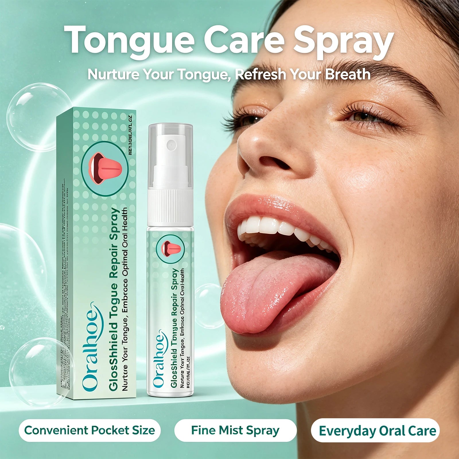 Tongue Repair Spray for Coated Tongue and Bad Breath Relief - 5