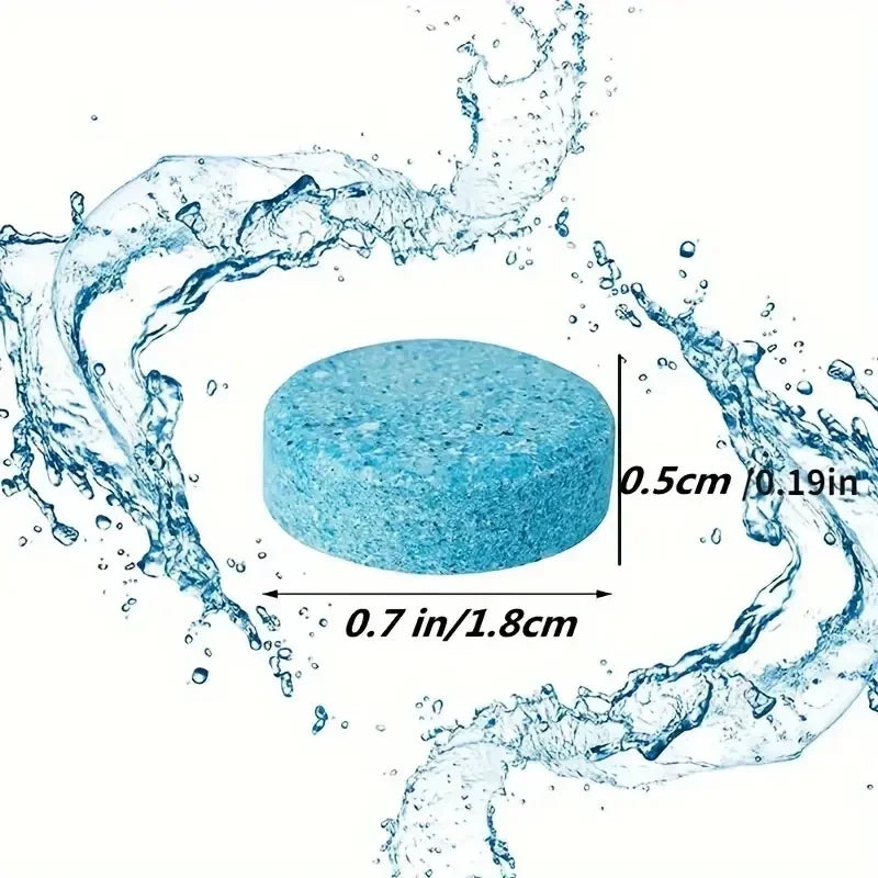 10PCS Car Windshield Wiper Washer Fluid Concentrated Effervescent Tablets
