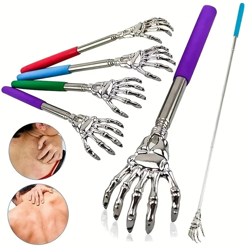 Stainless Steel Retractable Back Scratcher Extendable Body Massager