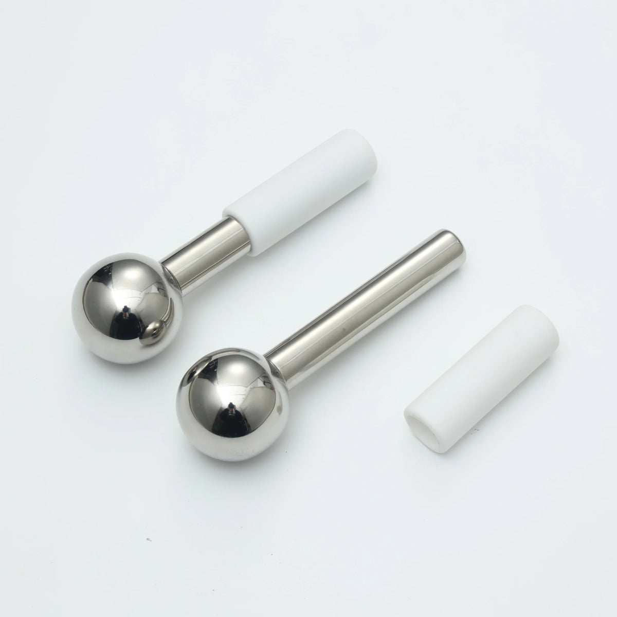 Stainless Steel Ice Globes Facial Cryo Sticks Cooling Roller