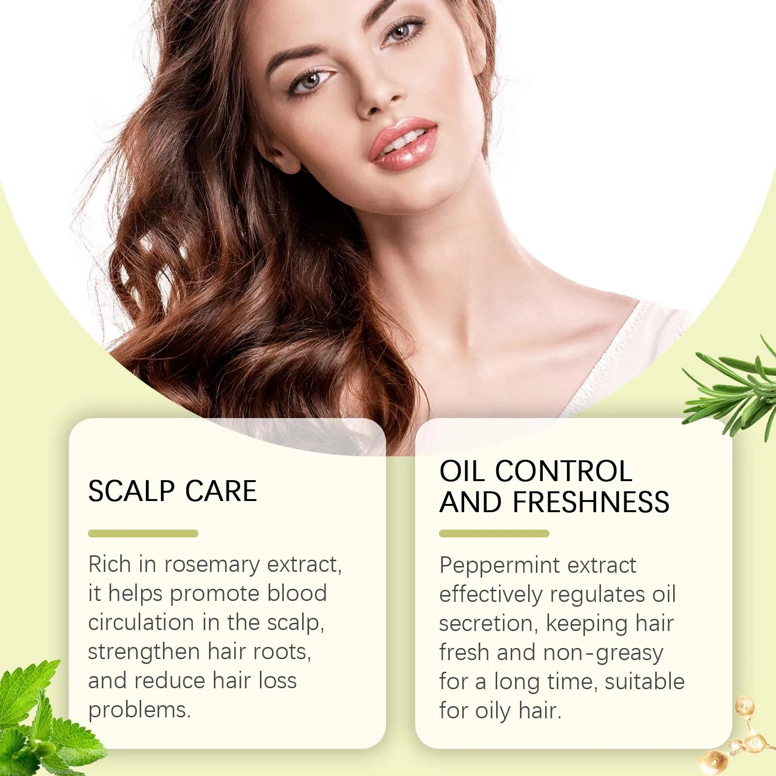 Rosemary Hair Spray for Oil Control & Frizz Repair - 8