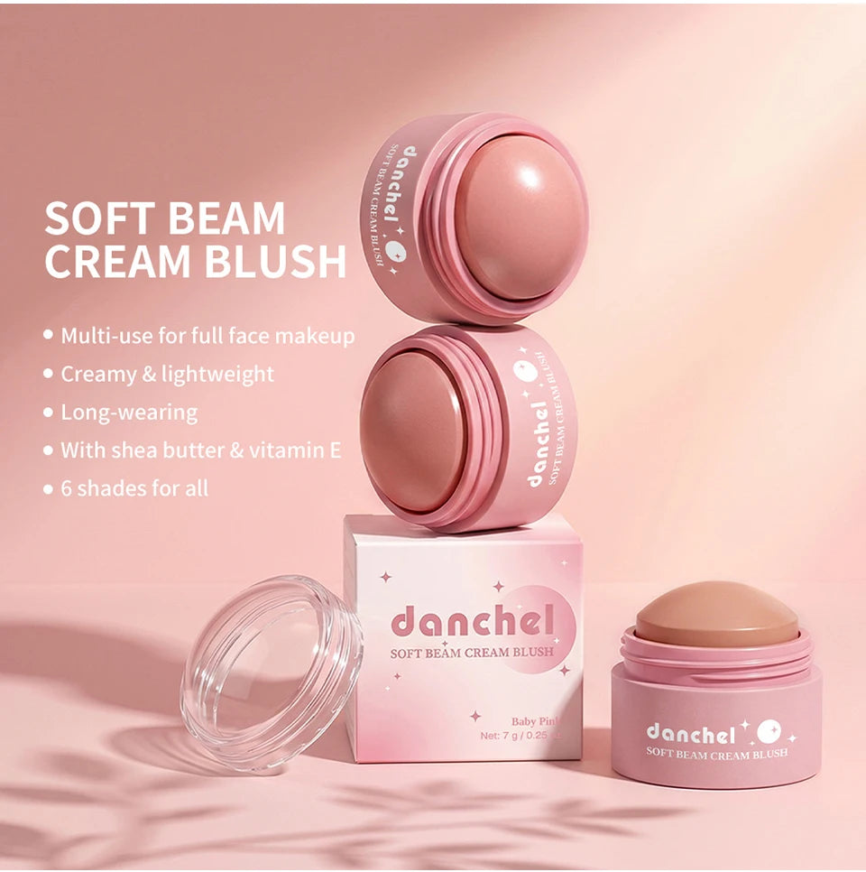 Soft Cream Blush Makeup Smooth Multi-Use Blushes