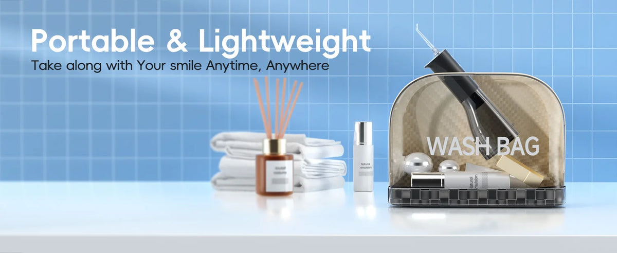 Electric Toothbrush & Water Flosser Oral Irrigator Kit
