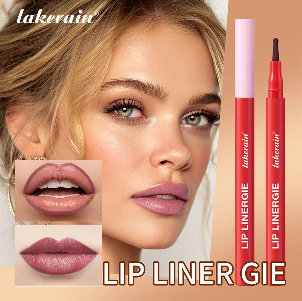 Lip Lingerie Lip Liner Stain Waterproof Long Lasting Pen - 7