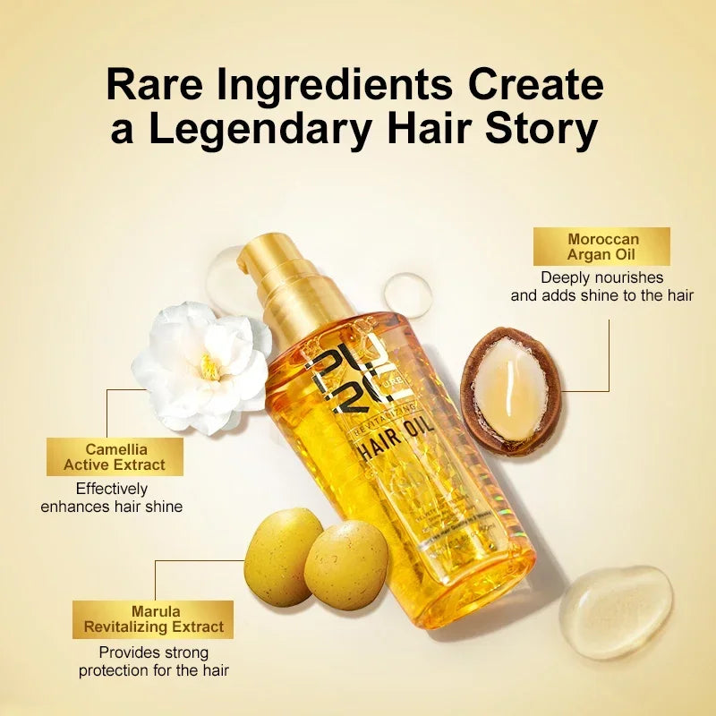 Moroccan Hair Care Essential Oil Nourishing Hair Oil - 6