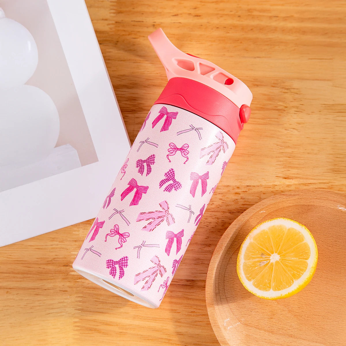 350ml Cartoon Insulated Stainless Steel Water Bottle Kids Vacuum Flask - 23