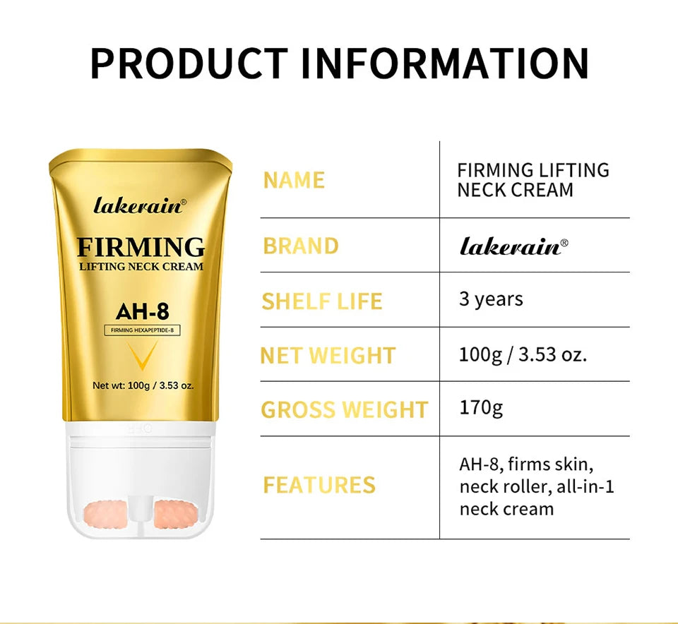 Roller Neck Cream Firming Anti Wrinkle Moisturizer
