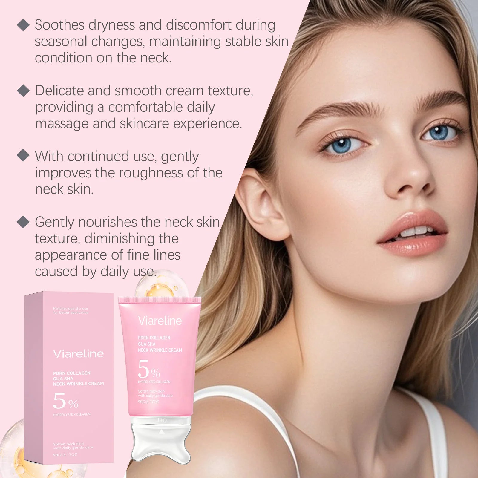 Collagen Neck Cream Firming Hydrating Anti Aging Moisturizer - 11